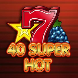 40 Super Hot slot logo by Amusnet Interactive at 10bet Casino
