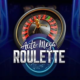 Auto Mega Roulette slot logo by Pragmatic Play at 10bet Casino
