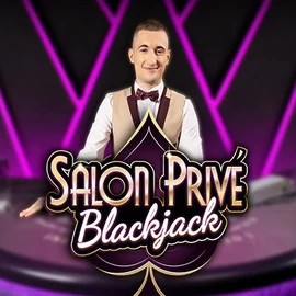 Blackjack Salon Privé slot visual from Ezugi available on 10bets.pl