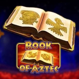 Book of Aztec slot logo by Amatic Industries at 10bet Casino