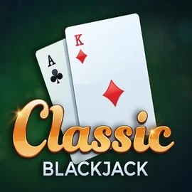 Classic Blackjack online game logo by Red Tiger Gaming on 10bets.pl