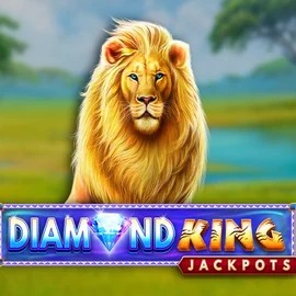 Diamond King Jackpots logo – Jackpots by SpinPlay Games at 10bet Casino