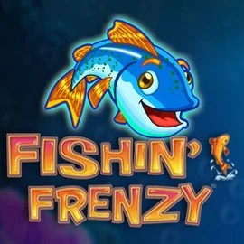 Slots logo of Fishin Frenzy from Blueprint Gaming at 10bet Casino