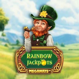 Rainbow Jackpots Megaways logo by Red Tiger Gaming 10bet Casino