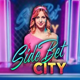 Official Live Casino logo: Side Bet City by Evolution at 10bet Casino