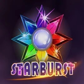 Starburst slot icon by NetEnt, available at 10bet Casino